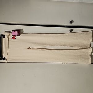 Hello Kitty Cream Apparel Ladies Size Medium Extra Long For Tall Ladies.